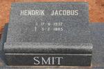SMIT Hendrik Jacobus 1937-1985