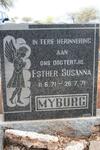 MYBURG Esther Susanna 1971-1971