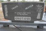 GROTSIUS Frans & Hester