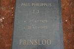 PRINSLOO Paul Philippus J.J. 1909-1975