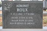 ROUX Adrihet 1961-1985