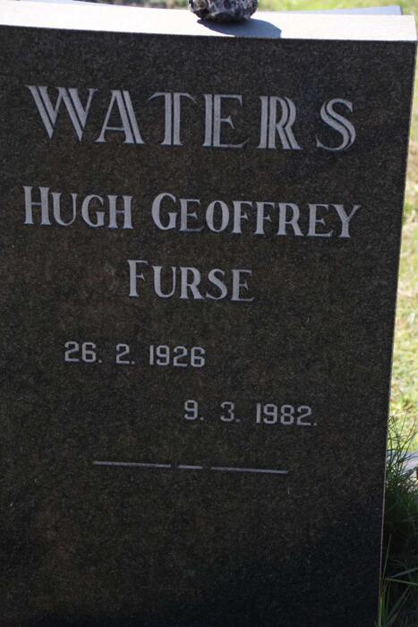WATERS Hugh Geoffrey Furse 1926-1982