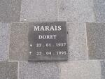 MARAIS Floris 1932-2002 & Doret 1937-1995