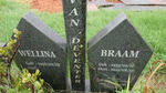DEVENTER Braam, van 1953-2012 & Wellina 1956-
