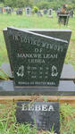 LEBEA Mankwe Leah 1959-2009