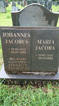 JAGER Johannes Jaccobus, de 1932-1999 & Maria Jacoba 1935-2003