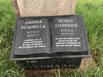 VERMAAK Petrus Stephanus 1934-2019 & Johanna Petronella 1937-2015