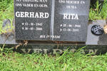 VELDMAN Gerhard 1943-2000 & Rita 1944-2010