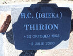 THIRION H.C. 1903-2000