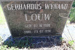 LOUW Gerhardus Wynand 1908-1996 & Martha Maria SMIT 1911-1992