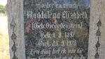 GREYLING Johannes Christoffel 1890-1952 & Magdalena Elizabeth GREYVENSTEIN 1897-1978
