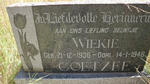 COETZEE Wiekie 1936-1946
