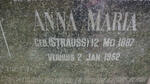 NIEKERK Jan Albert, van 1886-1958 & Anna Maria STRAUSS 1887-1952