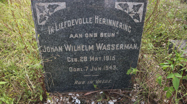 WASSERMAN Johan Wilhelm 1915-1943