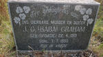 GRAHAM J.C. nee VISAGIE 1919-1955
