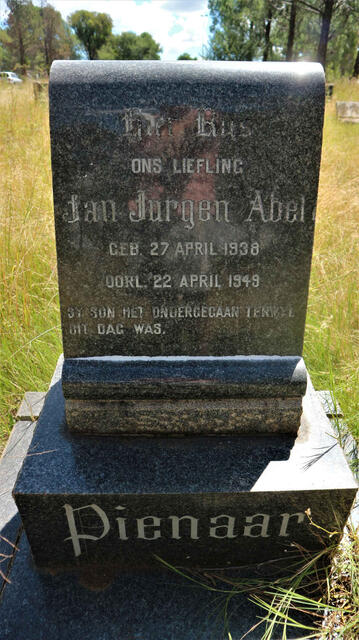 PIENAAR Jan Jurgen Abel 1938-1949