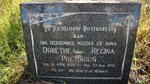 PRETORIUS Dorethea Regina 1856-1946