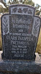 PRETORIUS Clara Isabella nee MOLLER 1921-1947
