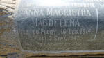 LESSING Anna Magrietha Magdelena nee DU PLOOY 1914-1947
