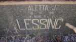 LESSING Aletta J. 1916-1999
