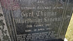 SENEKAL Gert Thomas Marthinus 1907-1947