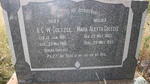 COETZEE A.G.W. 1861-1901 & Maria Aletta COETZEE 1863-1947