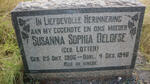 OELOFSE Susanna Sophia nee LOTTER 1906-1946