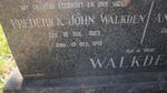 WALKDEN Frederick John 1883-1948 & Anna Aletta Elizabeth JANSE VAN RENSBURG 1894-1962