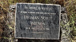 WILSON Thomas Scott 1883-1951