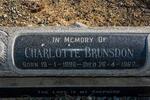BRUNSDON Charlotte 1886-1967