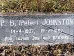 JOHNSTON P.B. 1937-1967
