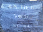 GORDON John Tyrell 1872-1963