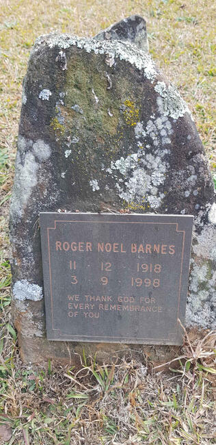 BARNES Roger Noel 1918-1998