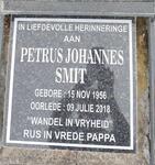 SMIT Petrus Johannes 1956-2018