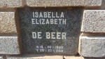 BEER Isabella Elizabeth, de 1943-201?