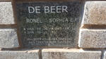 BEER Ronel, de 1965-2016 :: DE BEER Sophia E.F. 1963-