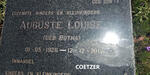 COETZER Auguste Louise nee BOTHA 1926-2012