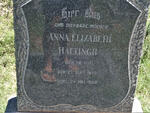 HATTINGH Anna Elizabeth nee DE WIT 1872-1950