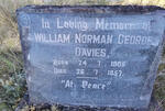 DAVIES William Norman George 1905-1957 & Irene Dora 1904-1970