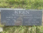 KEEN Penbroke Fitzroy 1859-1899 & Jane Louisa 1864-1959 :: KEEN James W. 1896-1897 :: KEEN -1899