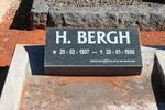 BERGH H. 1907-1990
