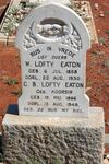 LOFTY-EATON  W. 1858-1930  &  C.B. KOORSIN 1866-1948