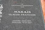 MARAIS Claude Francois 1943-2007