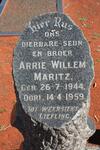 MARITZ Arrie Willem 1944-1959