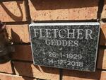 FLETCHER Geddes 1929-2018