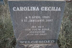 WELGEMOED Carolina Cecilia 1909-2007
