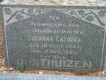 OOSTHUIZEN Susanna Catrina 1903-1920