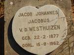WESTHUIZEN Jacob Johannes Jacobus, v.d. 1877-1962