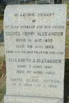ALEXANDER George Henry 1852-1943 & Elizabeth J. 1867-1960 :: MITTON Mavis Clare 1904-1990