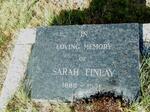 FINLAY Sarah 1886-1959